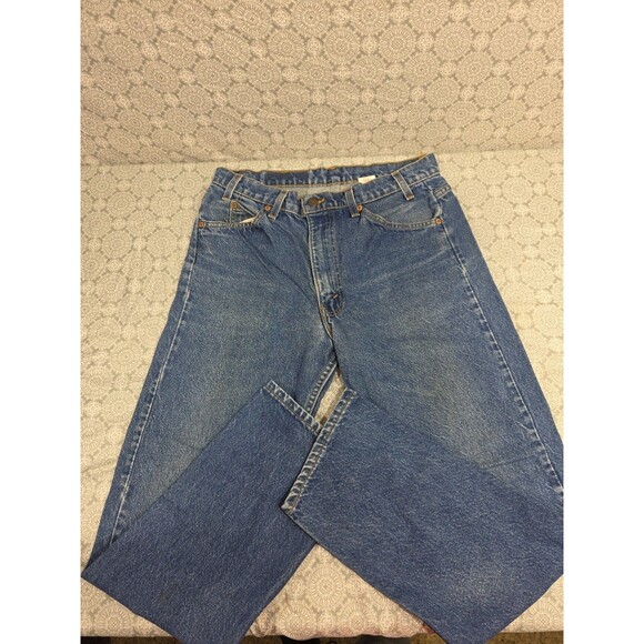 Mens 90s Levis Orange Tab 505 Regular Fit Straight Leg Jeans 34X30 READ‎ - Picture 1 of 13